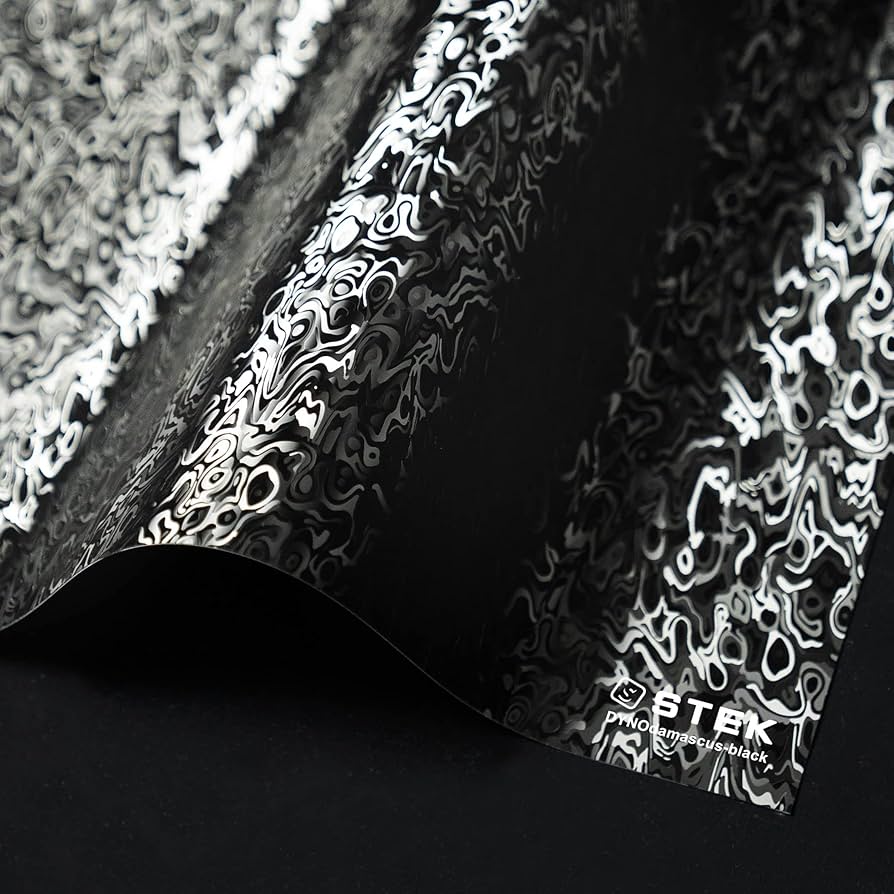 DAMASCUS BLACK (6.5ft sheet)